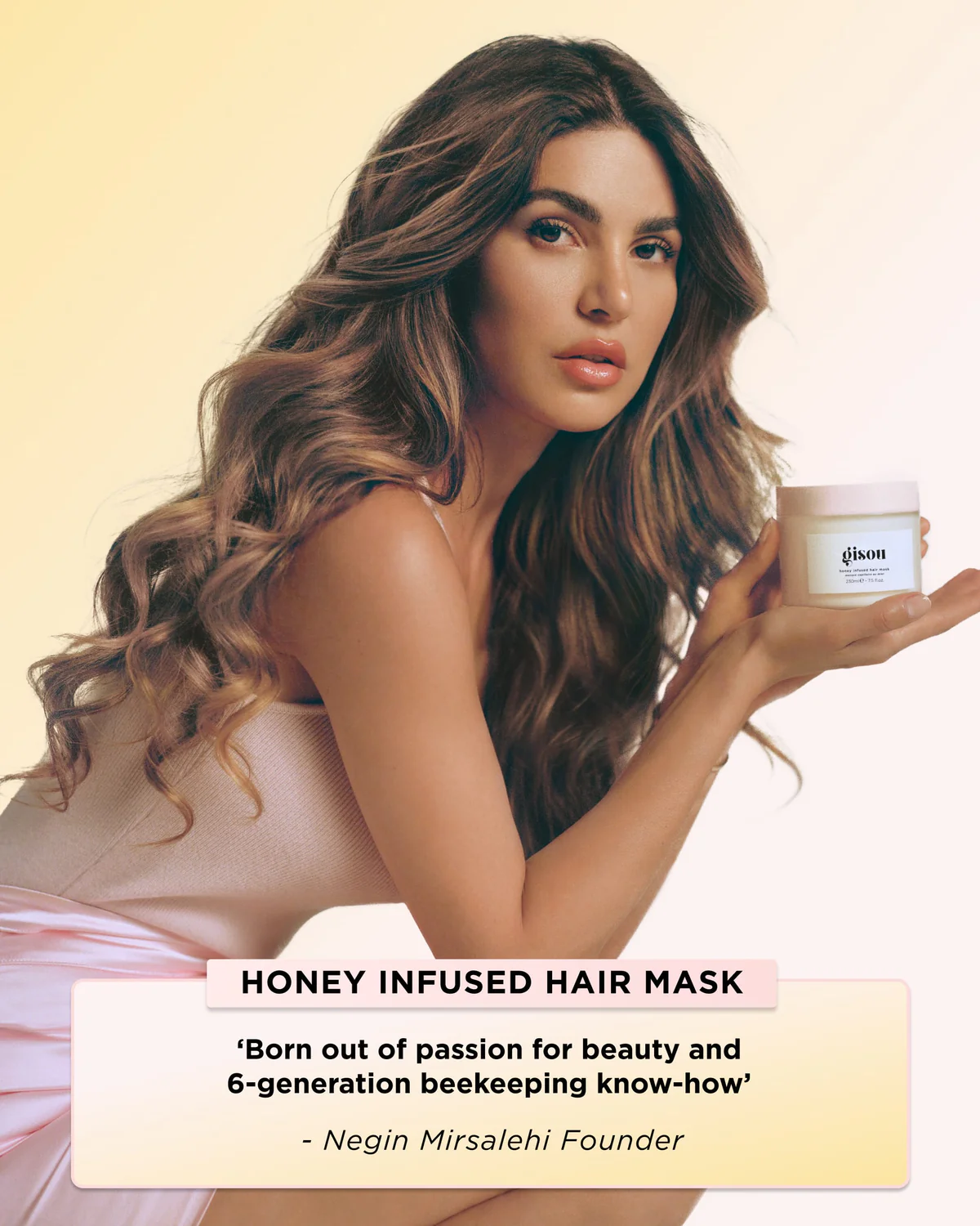 Gisou Honey Infused Hair Mask 75ml