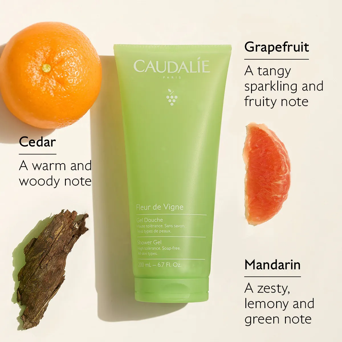 Caudalie Fleur de Vigne Shower Gel 200ml