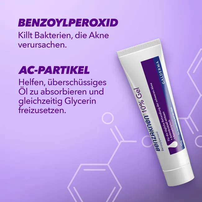 Benzaknen 10% Gel 60g