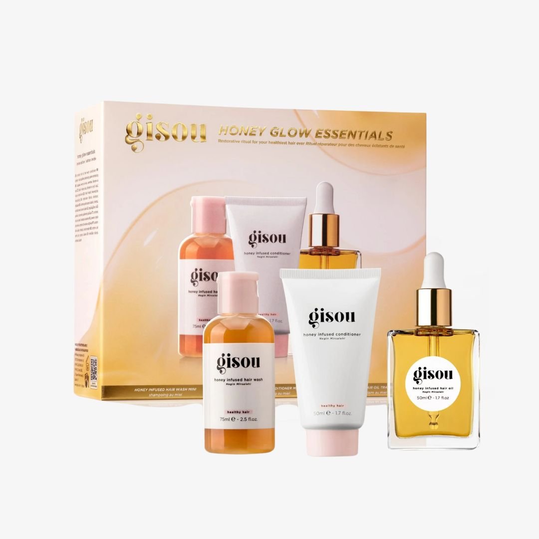 Gisou Nourishing Honey Glow Essentials Gift Set