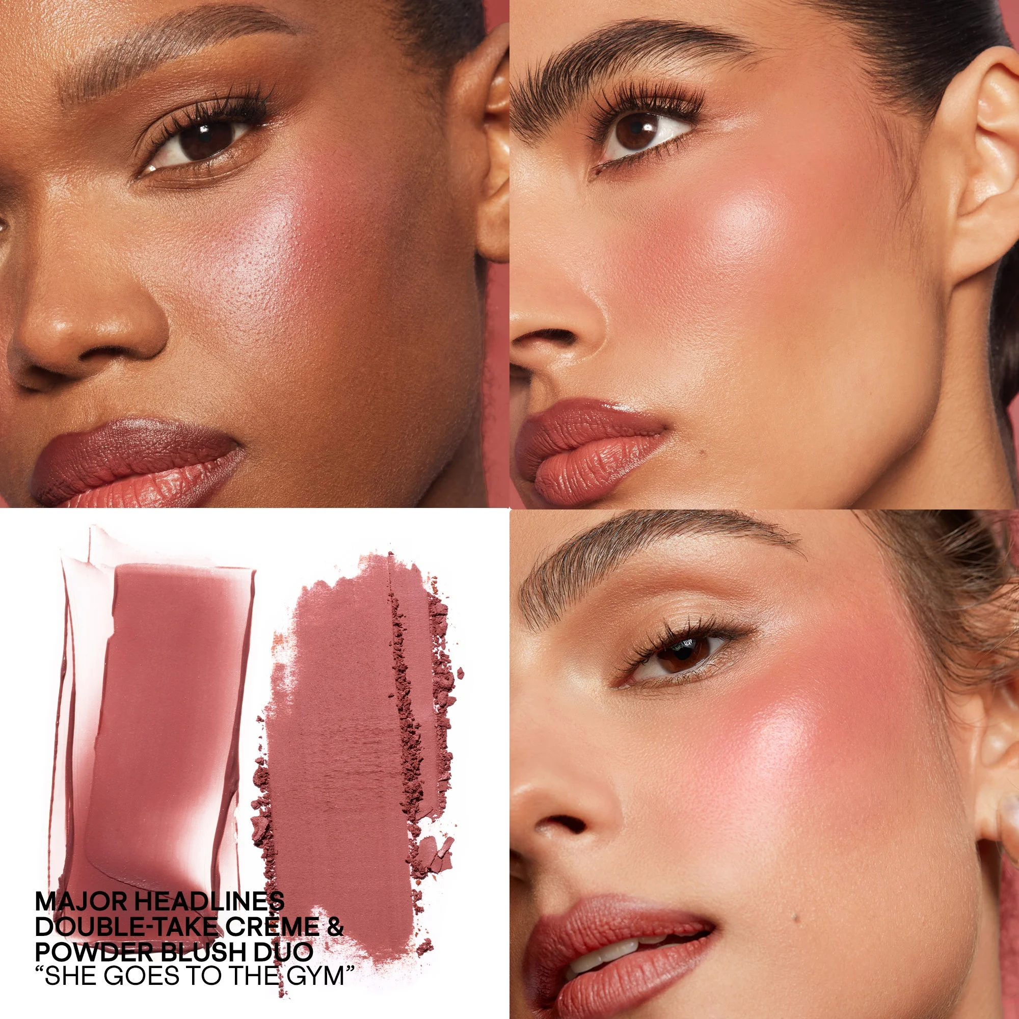 PATRICK TA Cream + Powder Blush Duo