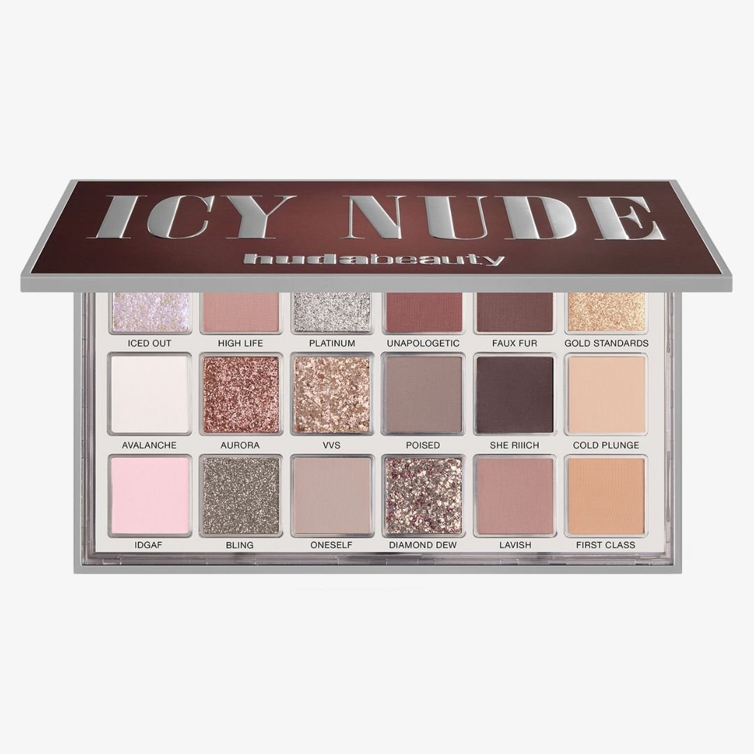 Huda Beauty Icy Nude Eyeshadow Palette