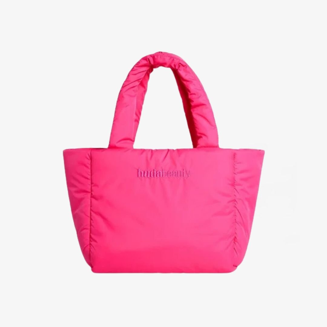 Huda Beauty Puffy Tote Bag