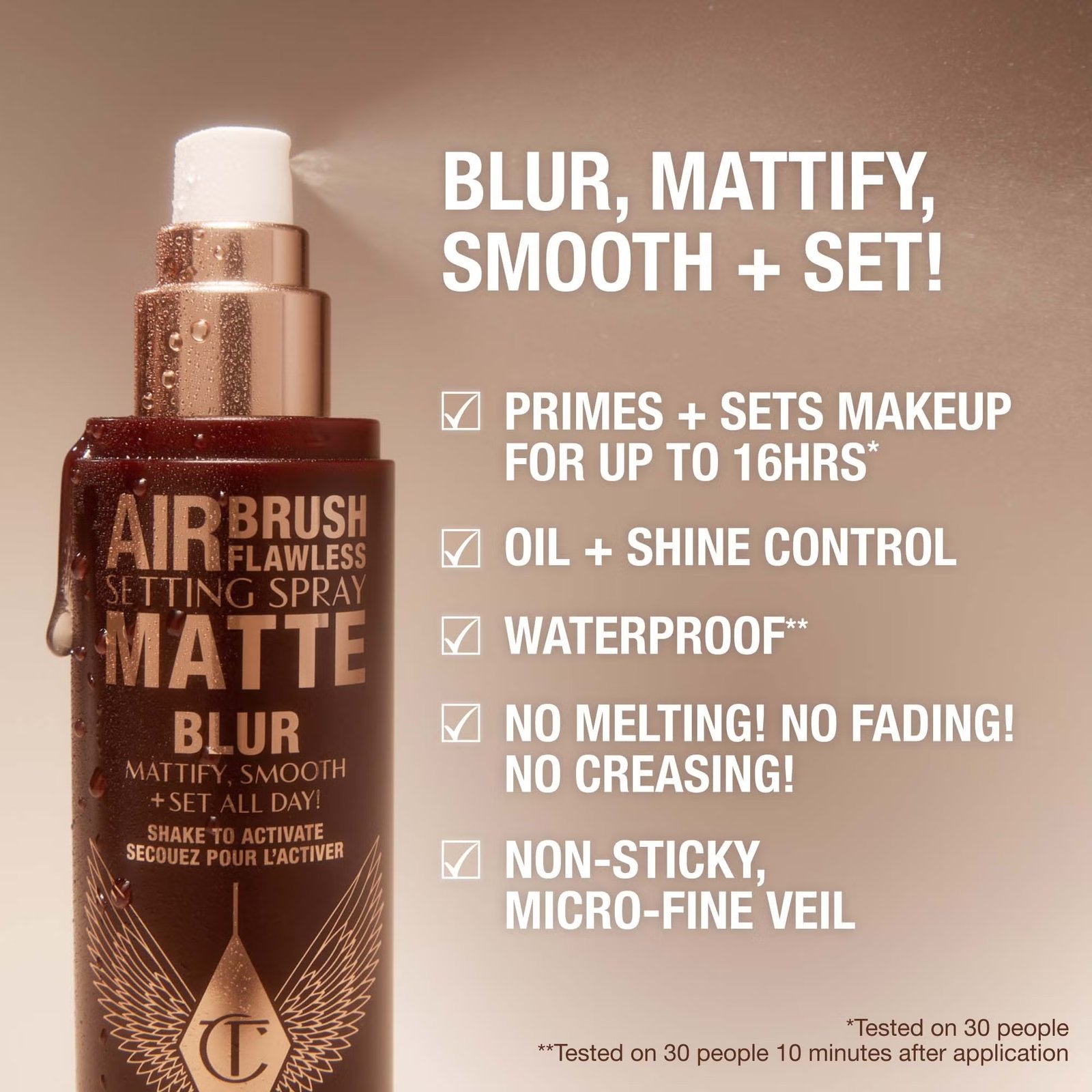 Charlotte Tilbury Airbrush Flawless Setting Spray Matte 34ml