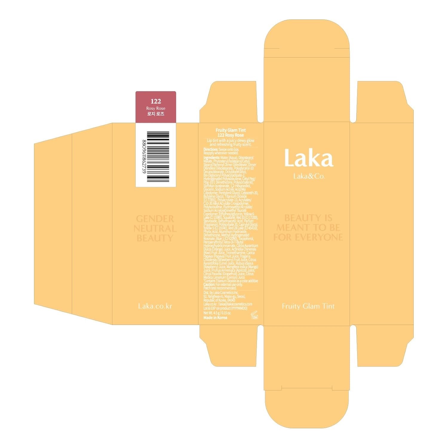 Laka Fruity Glam Tint