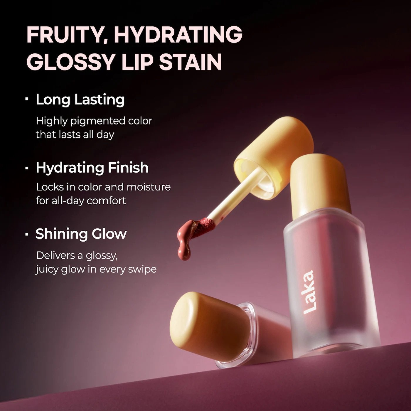 Laka Fruity Glam Tint Mini