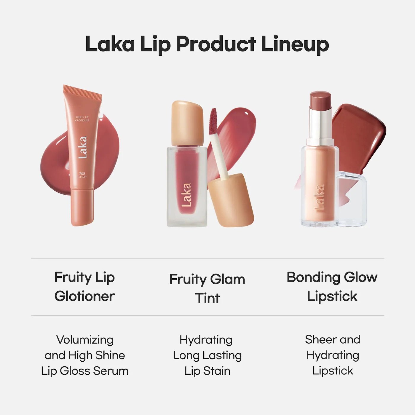 Laka Fruity Glam Tint Mini