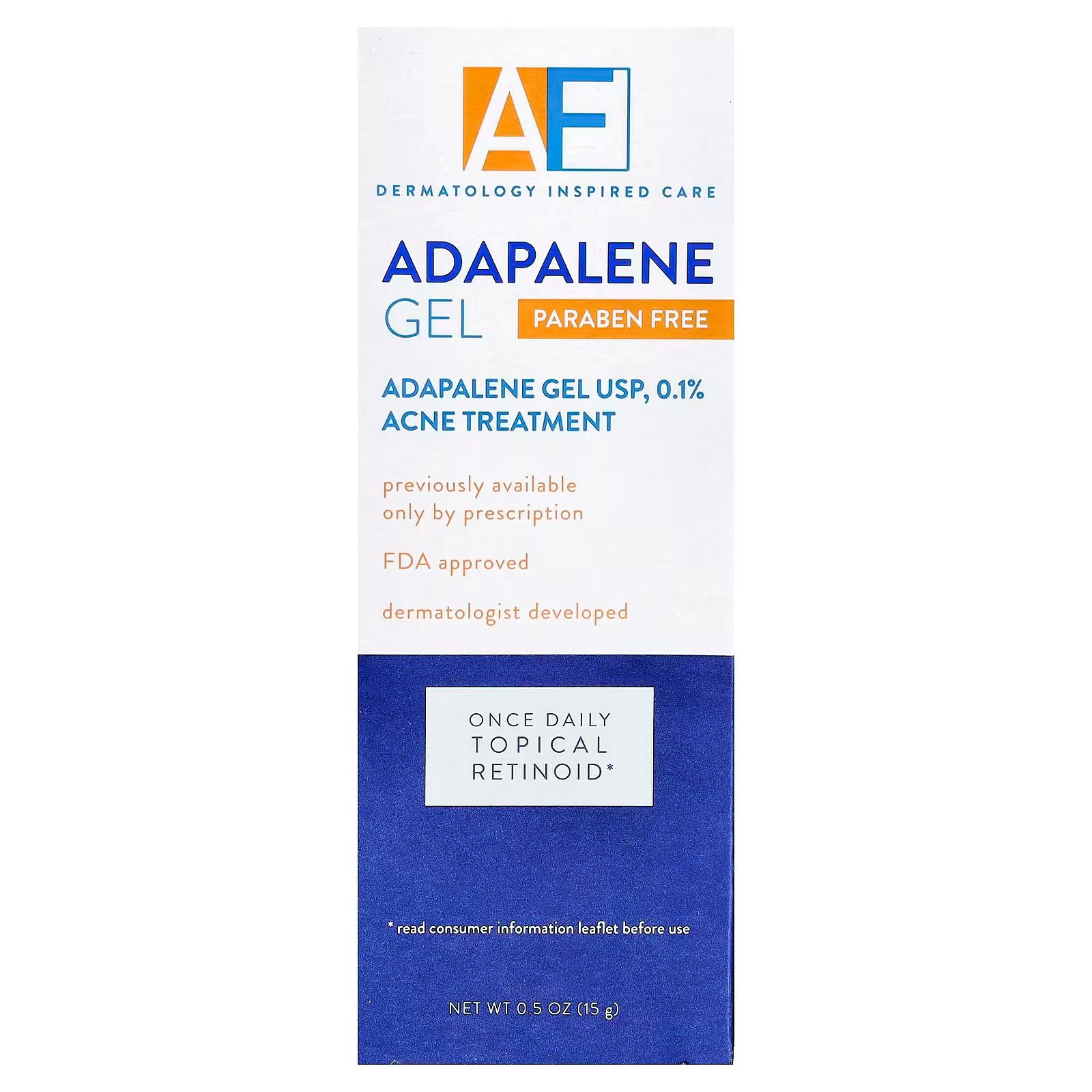 ACNE FREE Adapalene Gel USP 0,1% 15g
