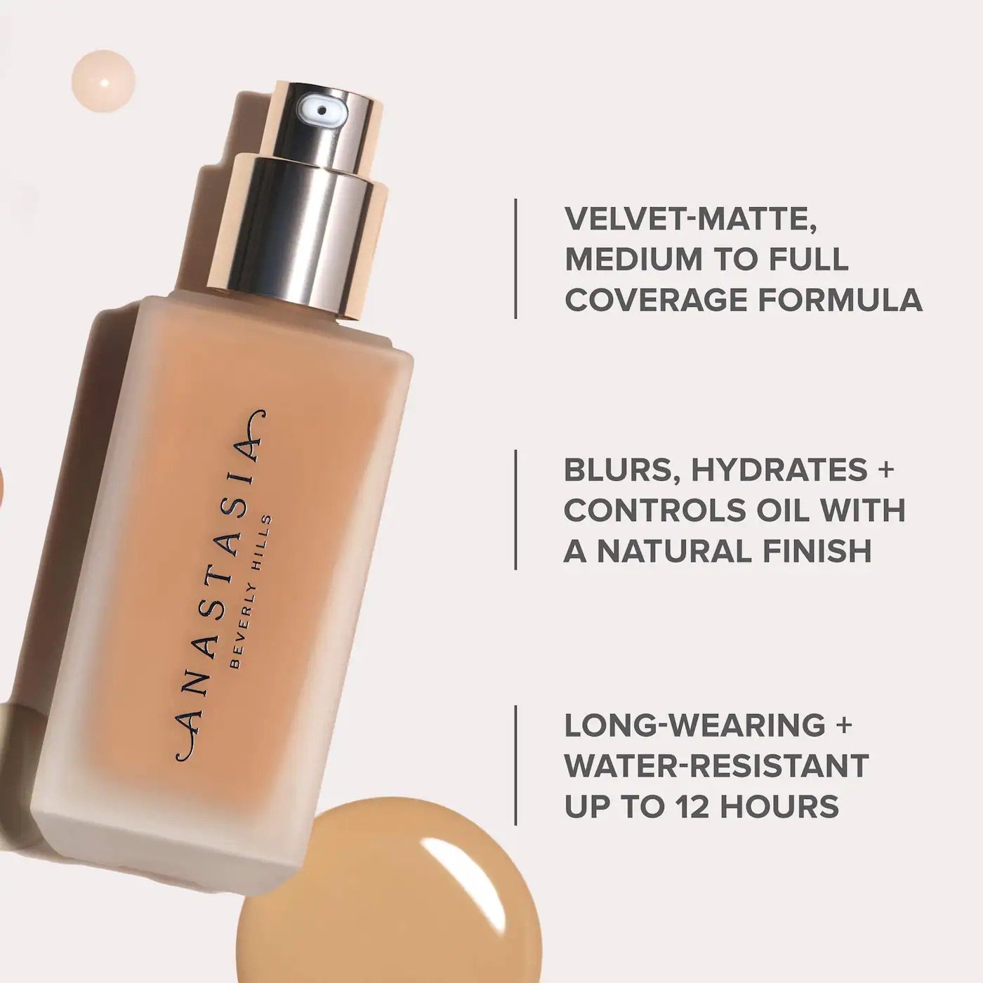 Anastasia Beverly Hills Impeccable Blurring Second-Skin Matte Foundation