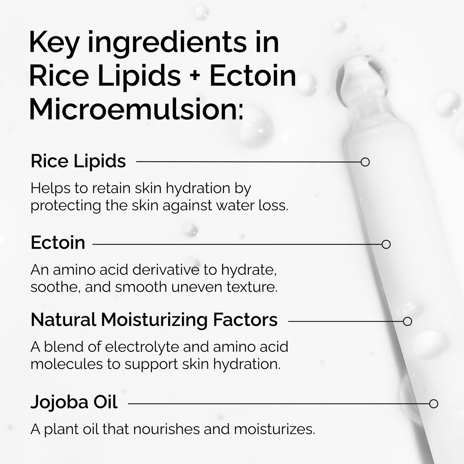 The Ordinary Rice Lipids + Ectoin Microemulsion Ultra-Light Moisturiser 60ml