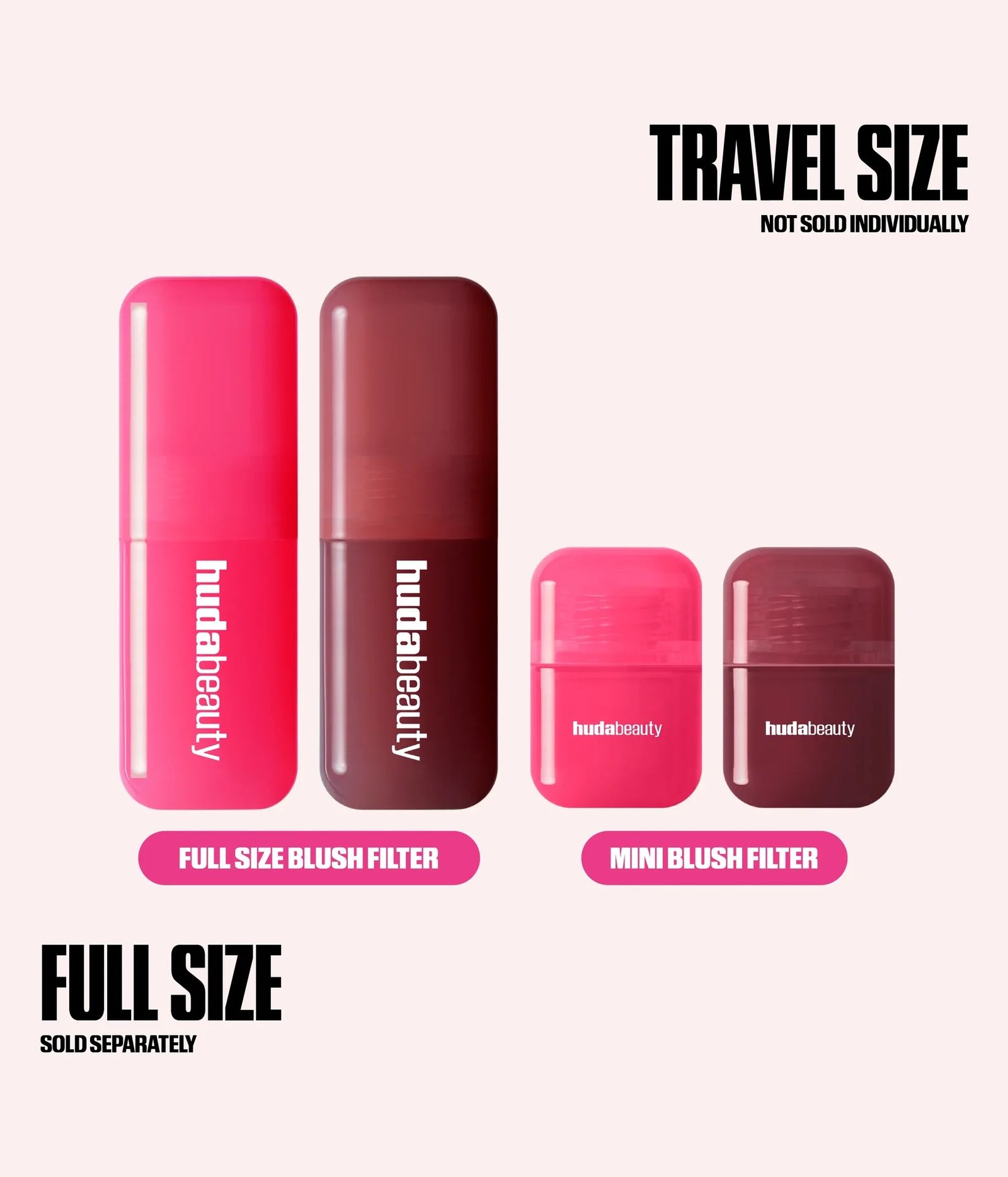 Huda Beauty Baby Blush Duo Intense Mocktail