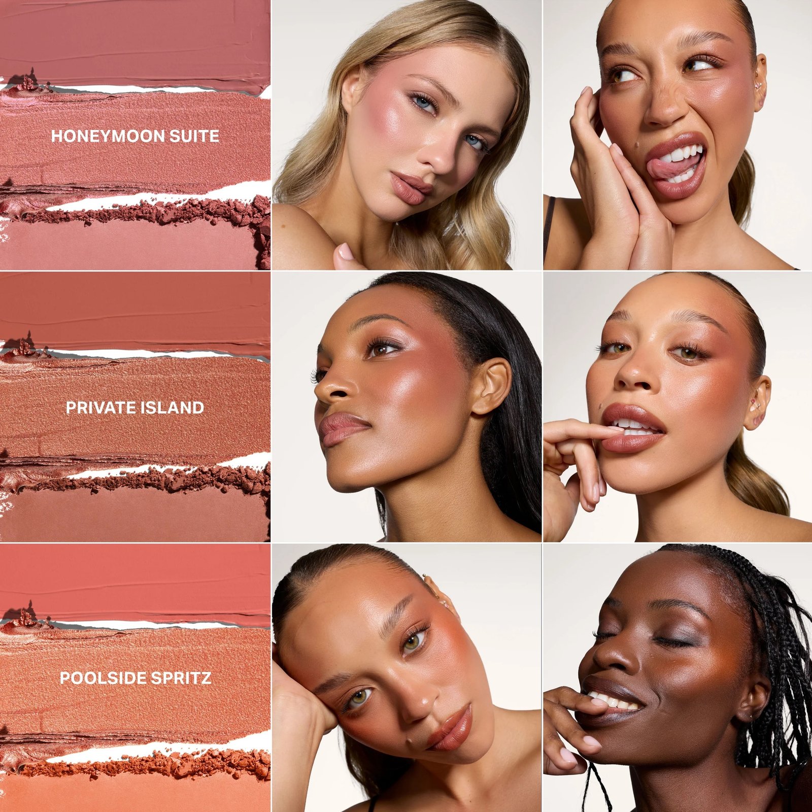 Morphe Cheek Thrills Multi-Finish Face Trio